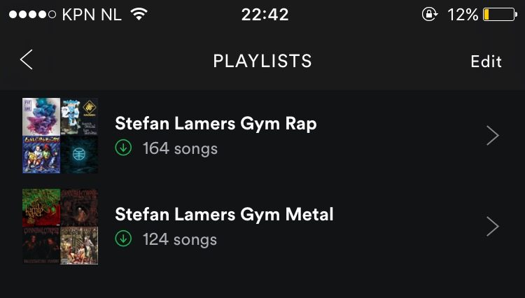 Spotify Workout Playlists